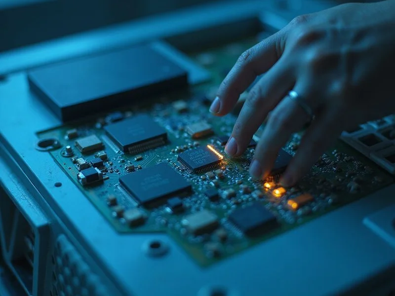 Circuit board diagnostic for aircond fault code