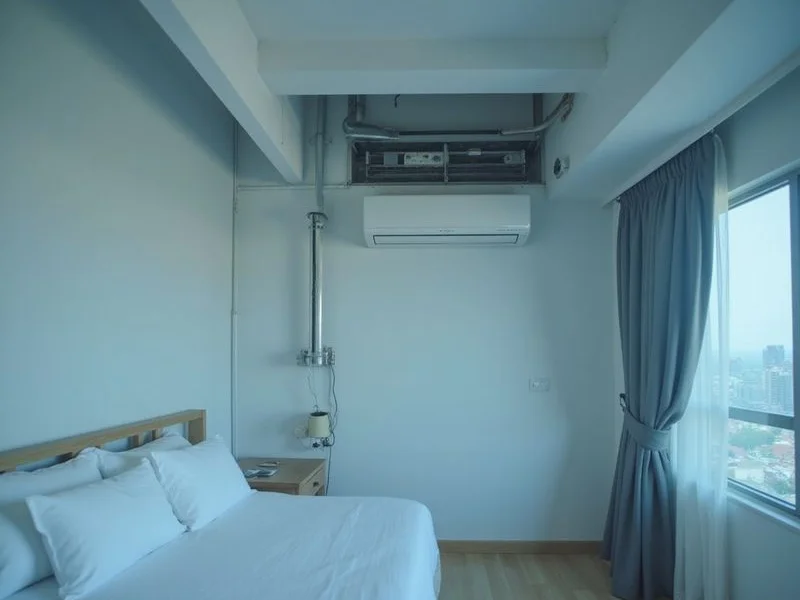 Completed neat aircond installation