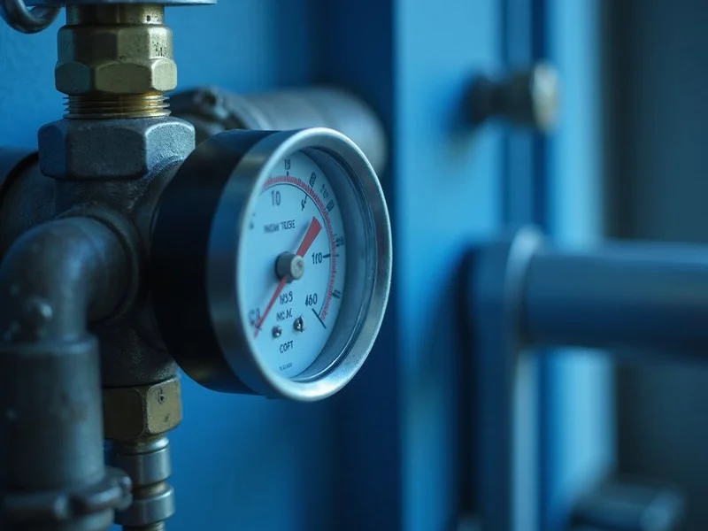 Accurate refrigerant pressure reading on manifold gauge