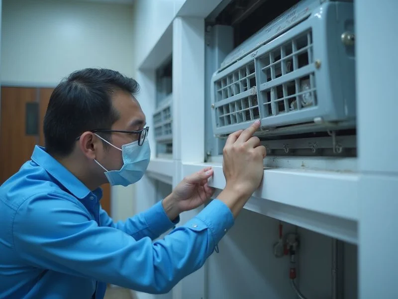 Office cassette filter cleaning