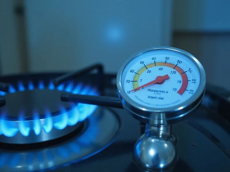 Cold vent reading after gas top-up