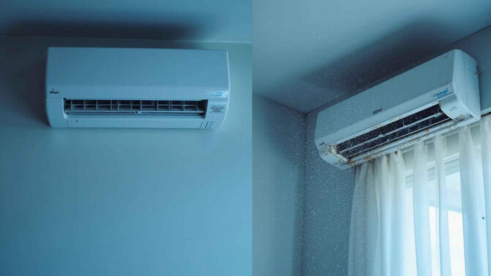 Side-by-side: chemical wash on a mounted unit vs full overhaul